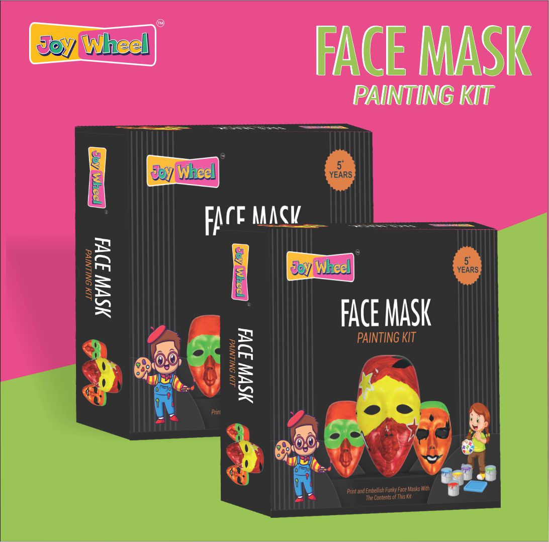 Face Mask Painting Kit for Kids | Joy Wheel DIY Art Set